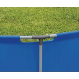 Laimingi žmonės apvalaus rėmo baseinas 360 x 120 cm