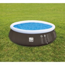 Laimingi žmonės apvalus išsiplėtimo baseinas 450 cm 106 cm