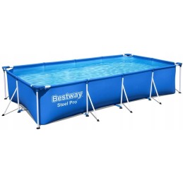 Bestway 56424 rėmo baseino 400x211x81 siurblys