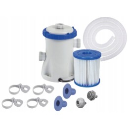 Bestway 56424 rėmo baseino 400x211x81 siurblys