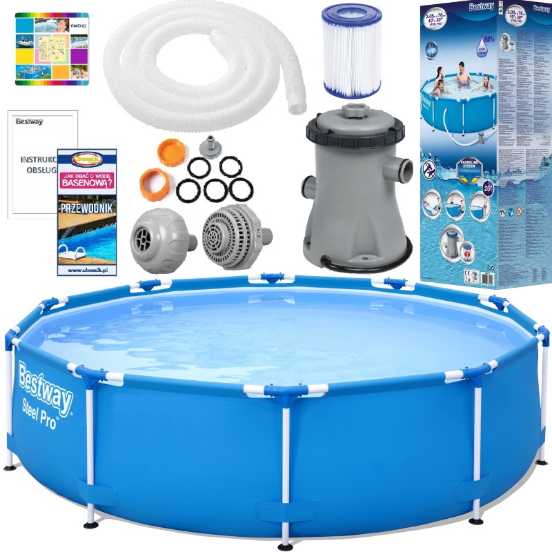 Bestway sodo rėmo baseinas 305x76 56679 11in1