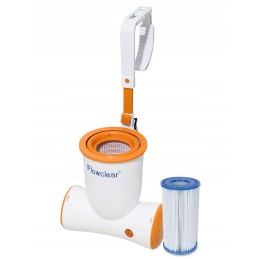 Bestway 58469 baseino skimerio siurblys 3974 lh 2in1