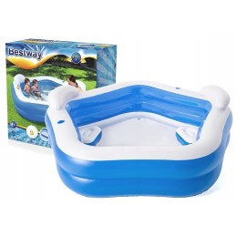 Penkių kampų pripučiamas baseinas 213 x 207 x 69 cm bestway