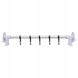 Vidaxl baseino uždengimo ritinys su plastikiniu pagrindu