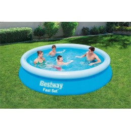 Bestway išsiplėtimo baseinas 366x76cm, 13 viename filtro siurblys