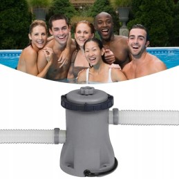 Bestway išsiplėtimo baseinas 366x76cm, 13 viename filtro siurblys