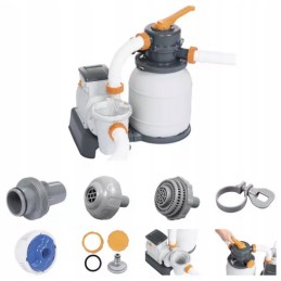 Bestway 5 678l h smėlio baseino siurblys