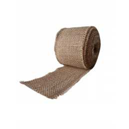 Džiuto audinys, plotis 10 cm per metrą