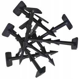 Smeigtukai agrotekstilei, agrotekstilei, geotekstilei ir brezentui tvirtinti, 100 vnt.