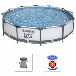 Bestway plieno pro max baseinas 366x76cm
