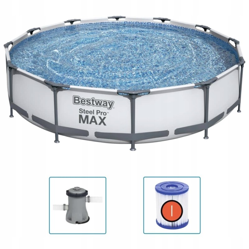 Bestway plieno pro max baseinas 366x76cm