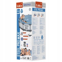 Bestway plieno pro max baseinas 366x76cm