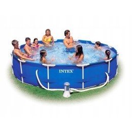 Metallraamiga intex bassein 305x76 pumba ja filtriga