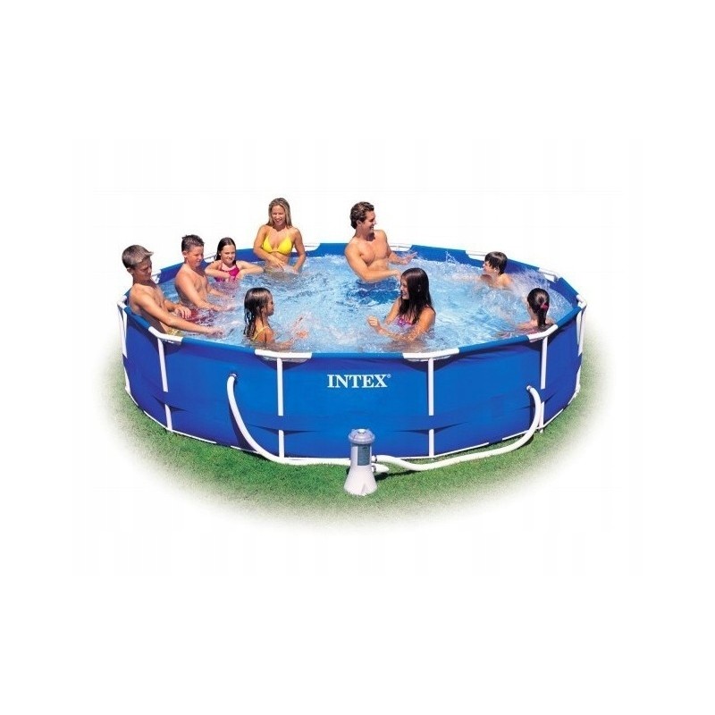 Metalinio karkaso intex baseinas 305x76 su pompa ir filtru