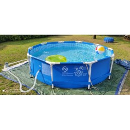 Metalinio karkaso intex baseinas 305x76 su pompa ir filtru