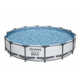 Tērauda baseins 14 pēdas 427 x 84 cm tērauda pro max be