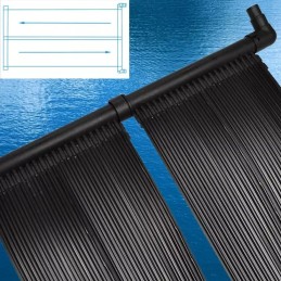 Saulės baseino šildytuvas, skydas 80x620 cm