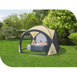 Pavėsinė ant stogo SPA palapinė baseinas 390x390x225 bestway 60305 modelis 2024