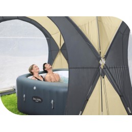 Pavėsinė ant stogo SPA palapinė baseinas 390x390x225 bestway 60305 modelis 2024