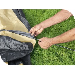 Pavėsinė ant stogo SPA palapinė baseinas 390x390x225 bestway 60305 modelis 2024