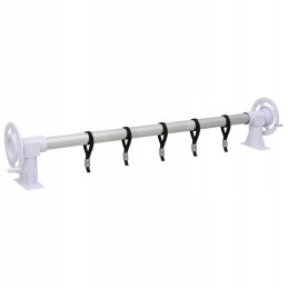 Vidaxl baseino uždengimo volelis su plastikiniu pagrindu 313996