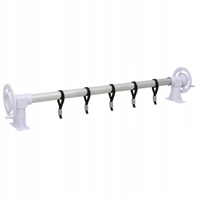 Vidaxl baseino uždengimo volelis su plastikiniu pagrindu 313996