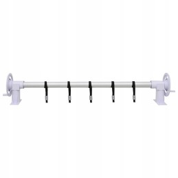 Vidaxl baseino uždengimo volelis su plastikiniu pagrindu 313996