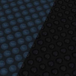 Floating solar foil made of pe 1000x500 cm black blue