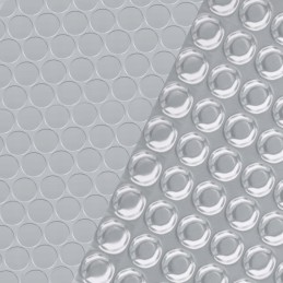 Stačiakampė plaukiojanti saulės folija baseinui 10x