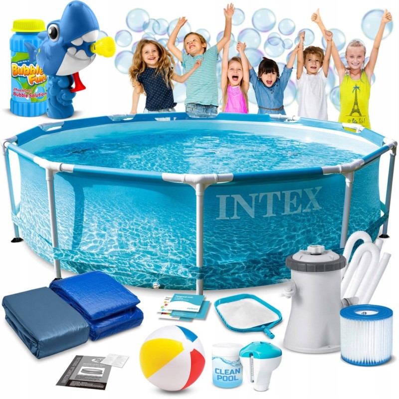 Frame pool 305x76 cm 16 in 1 intex 28208 mas
