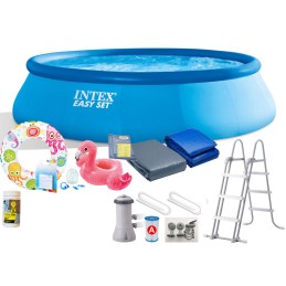 Intex 26166 12430 l rėminės baseino kopėčios mėlynos 39 9 kg