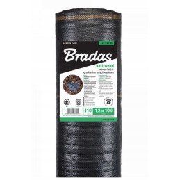 Agrotekstilė nuo piktžolių juoda 110g, 1,6 x 100m