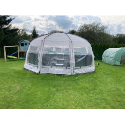 Paviljono sodo palapinė baseinui 600x600x295 cm bestway 58612