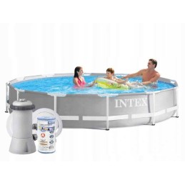 karkasinis baseinas su intex 6503l filtro siurbliu, 3,66 m