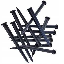 Universalūs kaiščiai plastikiniams vejos kraštams tvirtinti, 50 vnt