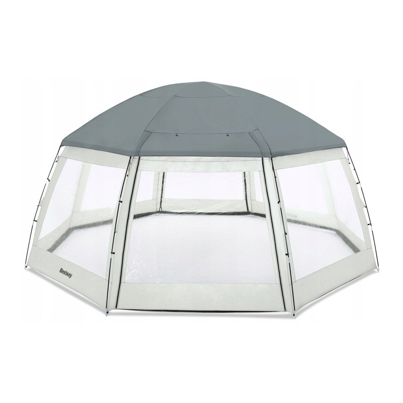 Funkcionalus, tvirtas pavėsinės stogas SPA baseinui 6x6x3 bestway 58612