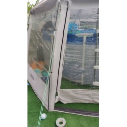 Funkcionalus, tvirtas pavėsinės stogas SPA baseinui 6x6x3 bestway 58612
