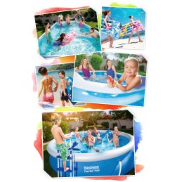 Bestway sodo rėmo baseinas 396x84, 8in1 komplektas