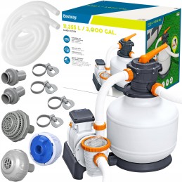 Smėlio filtro siurblys baseinams bestway 11355l h 58486