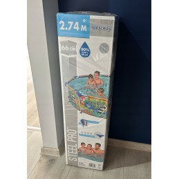 Plieninis pro max baseinas 274x66 cm