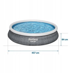 Išplečiamas sodo baseinas 457 x 84 cm 9in1 bestway 57313n