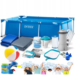 Karkasinis baseinas 300x200x75 cm 16in1 intex 28272