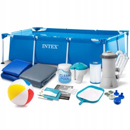 Karkasinis baseinas 300x200x75 cm 16in1 intex 28272