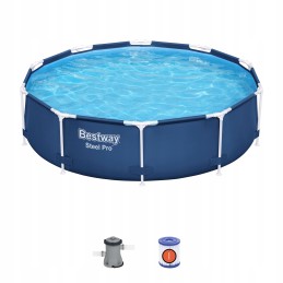 Apvalaus rėmo baseinas 305x305cm bestway 56677