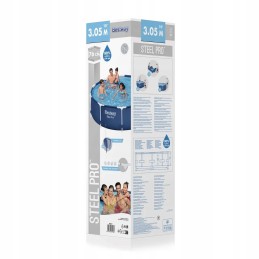 Bestway plieno pro baseinas 305 x 76 cm