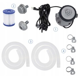 Sodo rėmo baseinas 305x76 bestway rinkinys xxl