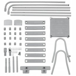 Bestway 4 žingsnių flowclear 1 baseino kopėčios