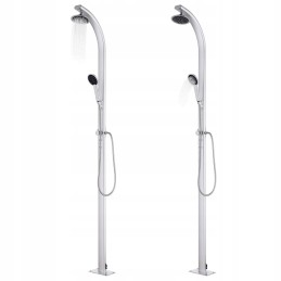 Sodo dušas 215 cm aliuminio