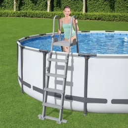4 pakopų flowclear baseino kopėčios 132 cm lu