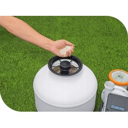 Baseina smilšu sūkņa baseina filtrs 11355 lh bestway 58486 modelis 2024